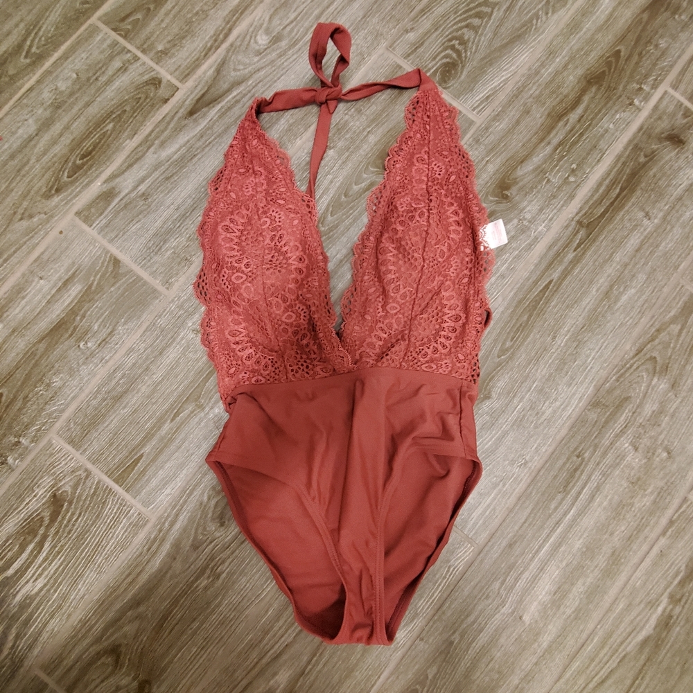 Xhileration one piece bathing suit